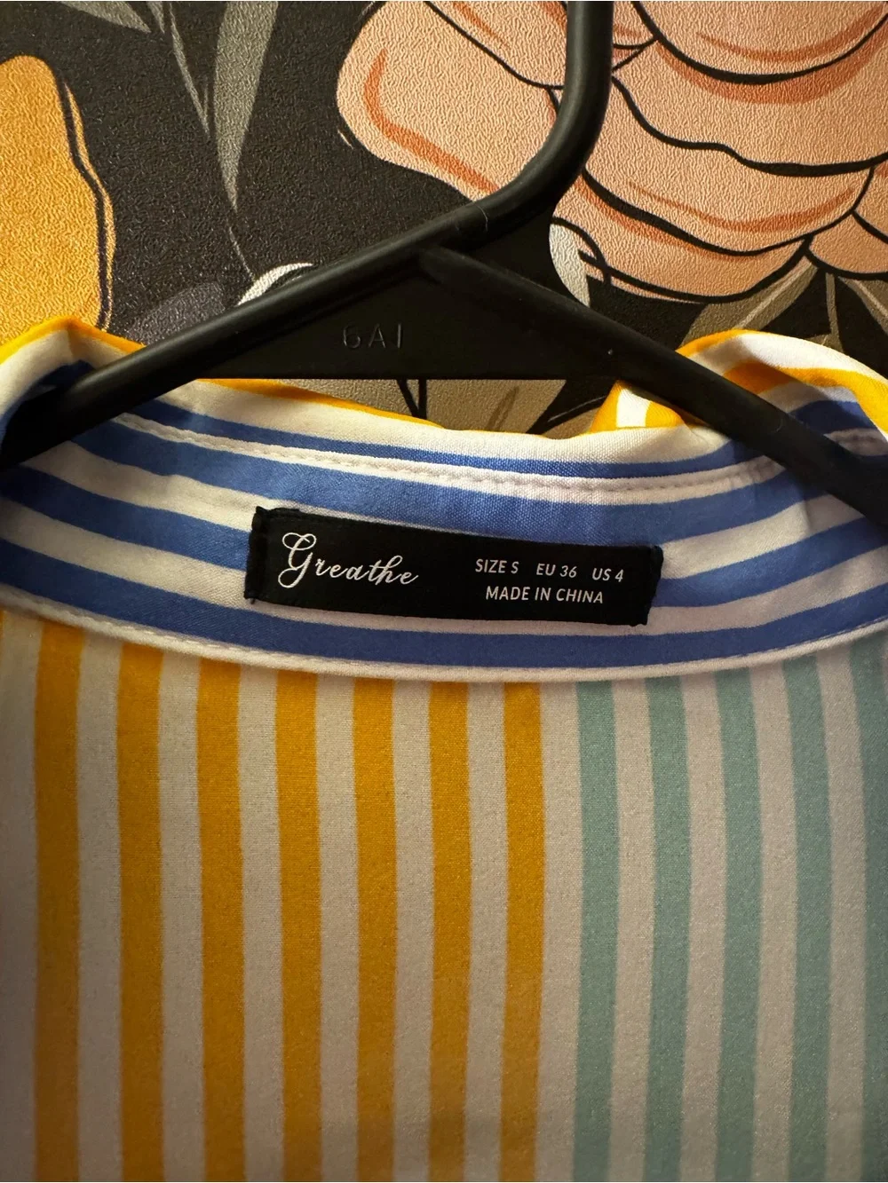 Colorful button up - Picture 2 of 2